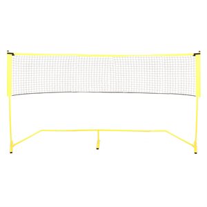 Portable Tennis / Volleyball Net and Poles Set, 18' (5 m 49)