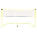 Portable Tennis and Volleyball Net and Poles Set