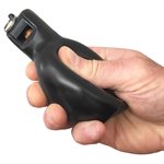 Soft PVC squeeze whistle - economy version