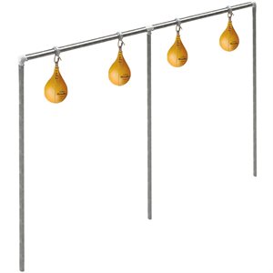Permanent Quadruple Speed Bag Structure, 144" X 72"