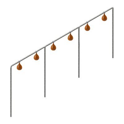 Permanent Sextuple Speed Bag Structure, 216" X 72"
