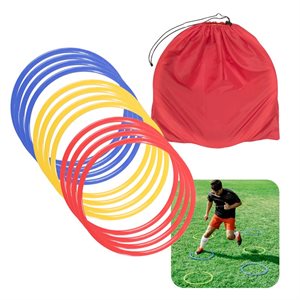 12 Plastic Speed Rings