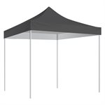 Folding Shelter with Slip-Over Bag 10'x10', Black