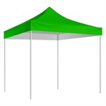 Folding Shelter with Slip-Over Bag 10'x10', Green