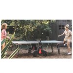 SPORT 500X Outdoor Table Tennis Table, Black