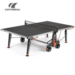 SPORT 500X Outdoor Table Tennis Table, Black