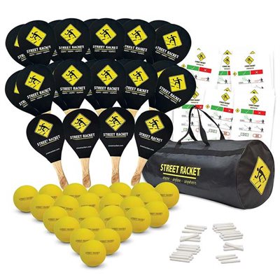 24-Player Street Racket Set