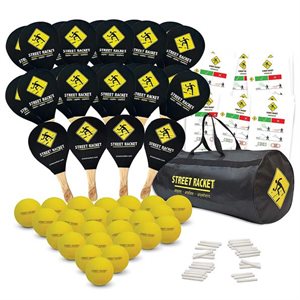 24-Player Street Racket Set