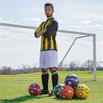 6 Champion Rubber Soccer Balls