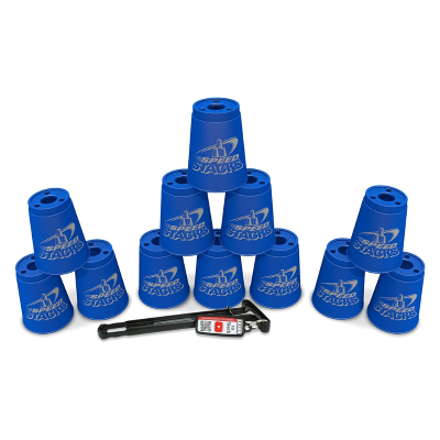 12 gobelets Speed Stacks, bleus