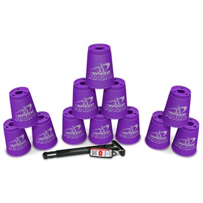 12 Speed Stacks Cups, Purple