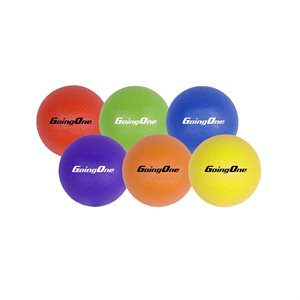 6 Small High Density Foam Balls, Speedskin Cover