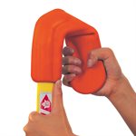 Bâton de hockey sur gazon Dom Supersafe, 36", orange