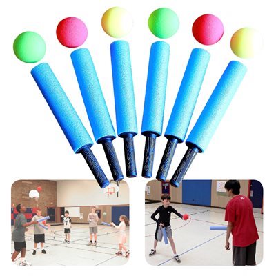 Ens. 6 bâtons et balles Bump