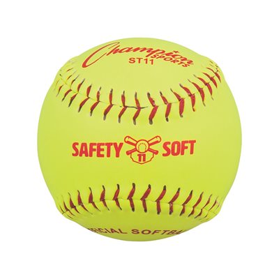 Balle de balle-molle sécuritaire Safe-T-Ball en cuir synthétique