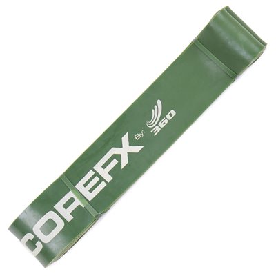 Long Elastic Band, High, 65-175lb, 2-½", Green
