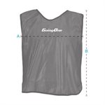 15 mesh pinnies #1-15, orange