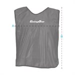 15 dossards mesh #1-15, jaune