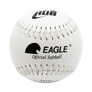 12 Leather and PVC Softballs, 12"