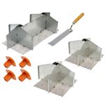 Ens. complet d'ancrages de sol pour SYSTEM B