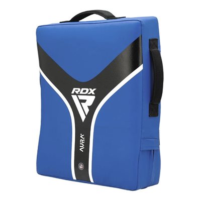 RDX Leather Kick Shield, 26"x16"x13", Blue