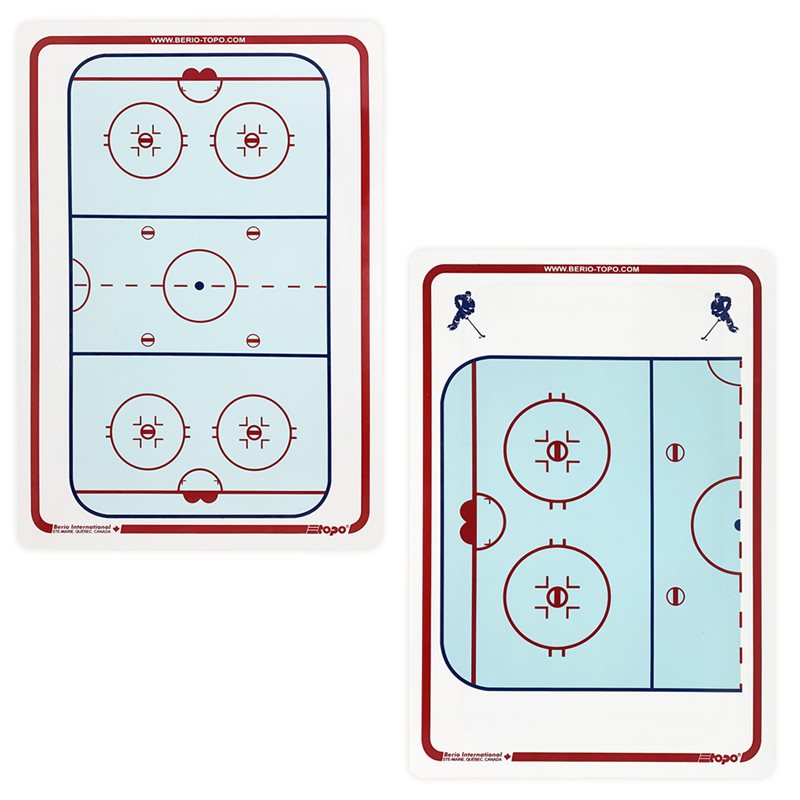 TOPO Replacement 2-side board, Hockey, 10" x 14.5"