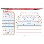 Very large RIDID TOPO hockey coaching boards 44" x 32" 