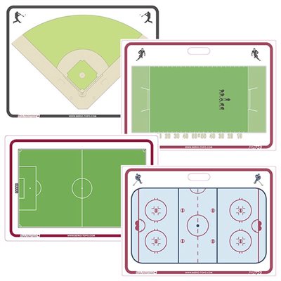 Tableau de jeu de hockey rigide avec ventouses, 51x71 cm