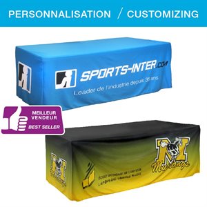 Sublimated Tablecloth, 72"x30"x29"