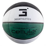 360 Cellular™ Composite Basketball, Black / White / Green