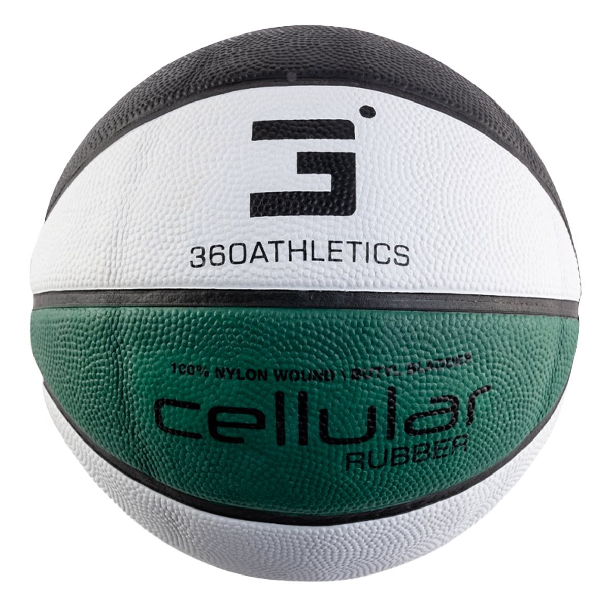 360 Cellular™ Composite Basketball, Black / White / Green