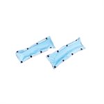 Paire de protecteurs de but, horizontale centrale