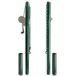 Pair of Outdoor Tennis Posts W / Anchors