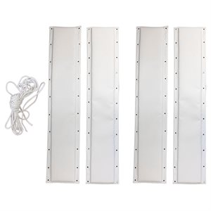 Pair of Professional Goal Protectors for the Rear Top Bar