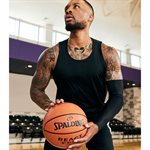 Ballon de basketball Spalding React en cuir composite