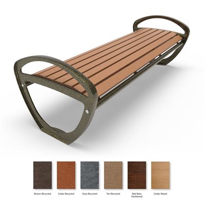 Banc Tahoe sans dossier, 6'
