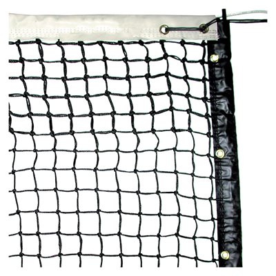 Filet de tennis tressé, 42'x3'6", cordage de 3 mm