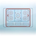 Self-Adhesive Hockey Teaching Board, 32"x24"