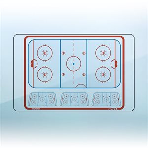 Self-Adhesive Hockey Teaching Board, 32"x24"
