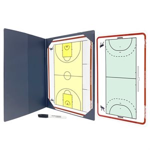 2-Panel Binder Coach Clipboard, Basketball / Handball
