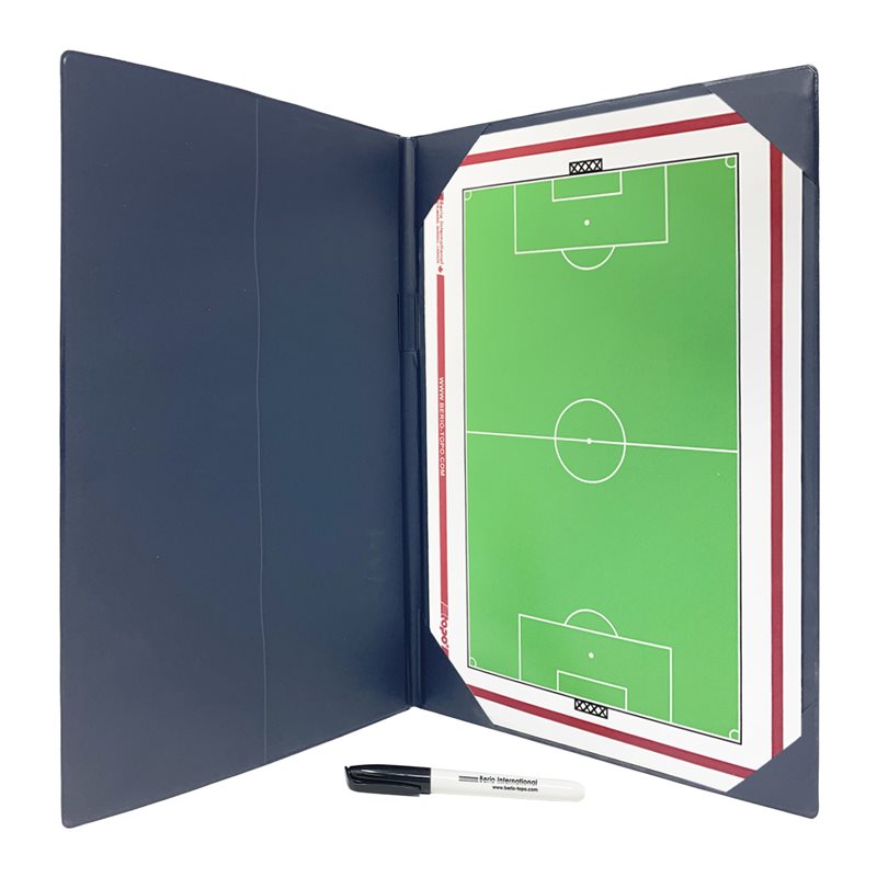 Tableau d'enseignement TOPO Cartable 2 volets / SOCCER, 10" x 14½"