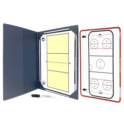 2-Panel Binder Coach Clipboard, Volleyball / Ringette