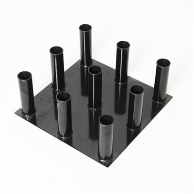 Vertical Support for Olympic Bars, 20"x20"x8"