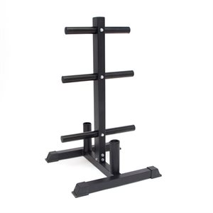 Olympic Bar and Plate Combo Rack