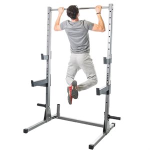 Support à squat avec barre de traction et bras de sécurité Tonic Performance