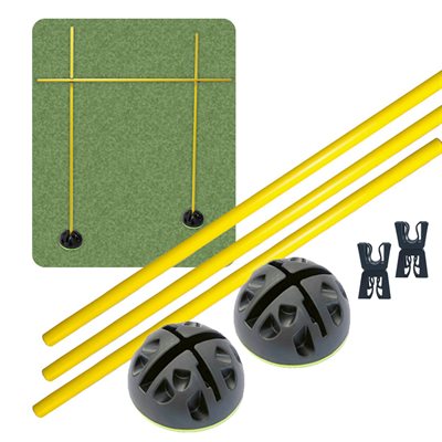 Ensemble multifonctionnel, bâtons, bases et rotules