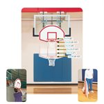 Easy-Up 6-In-1 Mini Goal and Backboard Set
