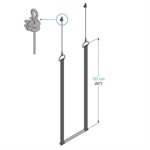 Gymnastic Trapeze for Climbing Frame of 10' (3 M) 