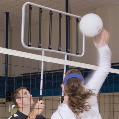 "Bungee Blocker" Volleyball Training Tool