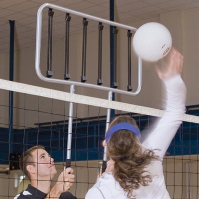 "Bungee Blocker" Volleyball Training Tool